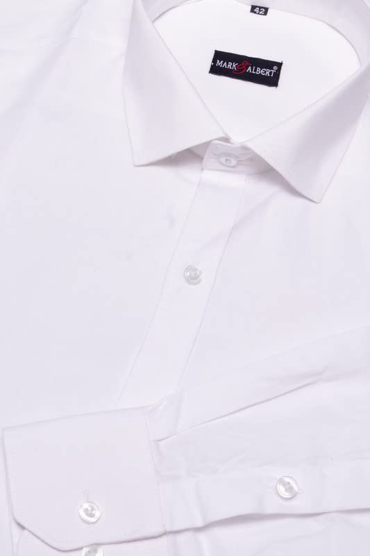 Image of MARK & ALBERT Men's Cotton Formal Shirt