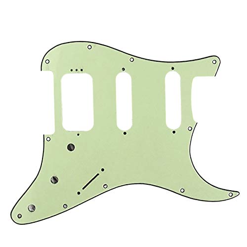 FLEOR 11 trous ronds d’angle HSS guitare Strat Pickguard et Backplate Set pour Etats-Unis/Stratocaster Mexique 4 vis de… - Les Beatles, Paul McCartney, John Lennon, RIngo Starr, George Harrison FLEOR 11 trous ronds d'angle HSS guitare Strat Pickguard et Backplate Set pour Etats-Unis/Stratocaster Mexique 4 vis de… – Image 8