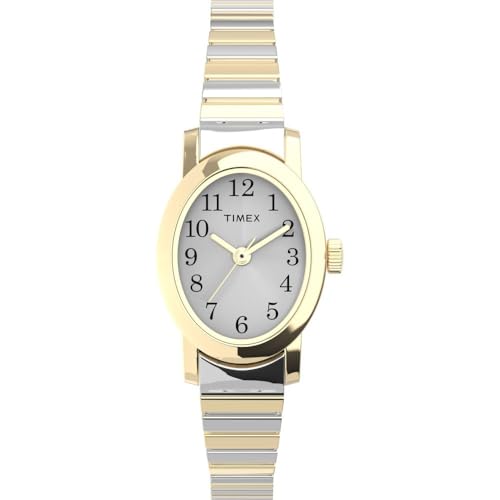Timex Women’s Cavatina Watch – TPearl Dial Gold-Tone Case