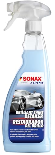SONAX Xtreme Brilliant Shine Detailer (750ml) | Quick Paint Care | Car Polish Ideal for Wax & Polymer Sealant | Long Lasting Deep Shiny Gloss Finish | Paint Detailing Spray | Water-Repellent Effect