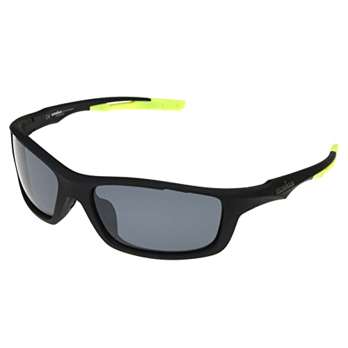 IRONMAN Gafas de sol 1804 para hombre, Negro, 64mm