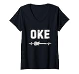 Oke Guitar Heartbeat Musician Birthday Name