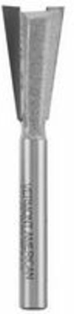 Vermont American 23115 9/16-Inch by 7.5-Degree Carbide Tipped Dovetail Router Bit, 2-Flute 1/4-Inch Shank