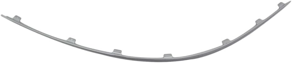 KarParts360 for Mercedes-Benz E320/E350/E550 2007 2008 2009 Bumper Moldings Front, Driver and Passenger Side | Pair | Chrome | Impact Strip | Sedan | for MB1059115, MB1058115 | 2118852421, 2118852321