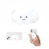 Yuibthr Phone Grip Cute 2D Cloud Shape Collapsible Expandable, Smartphone Tablet Cell Phone Grip Stand Holder (White)