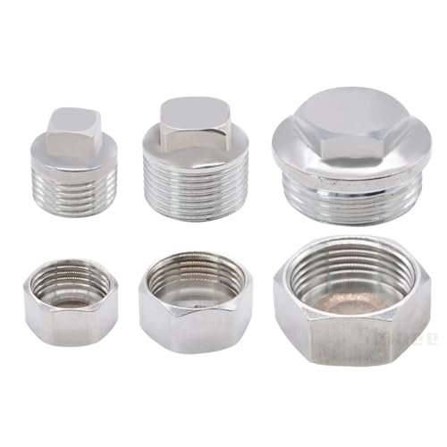 Accesorios de tubería de acero inoxidable 304 tipo tapón macho de 3/8 BSP avellanado 2