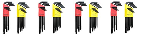 Bondhus 20199 Balldriver L-Wrench DoublePK, 10999 1.5-10mm & 10937 0.050-3/8