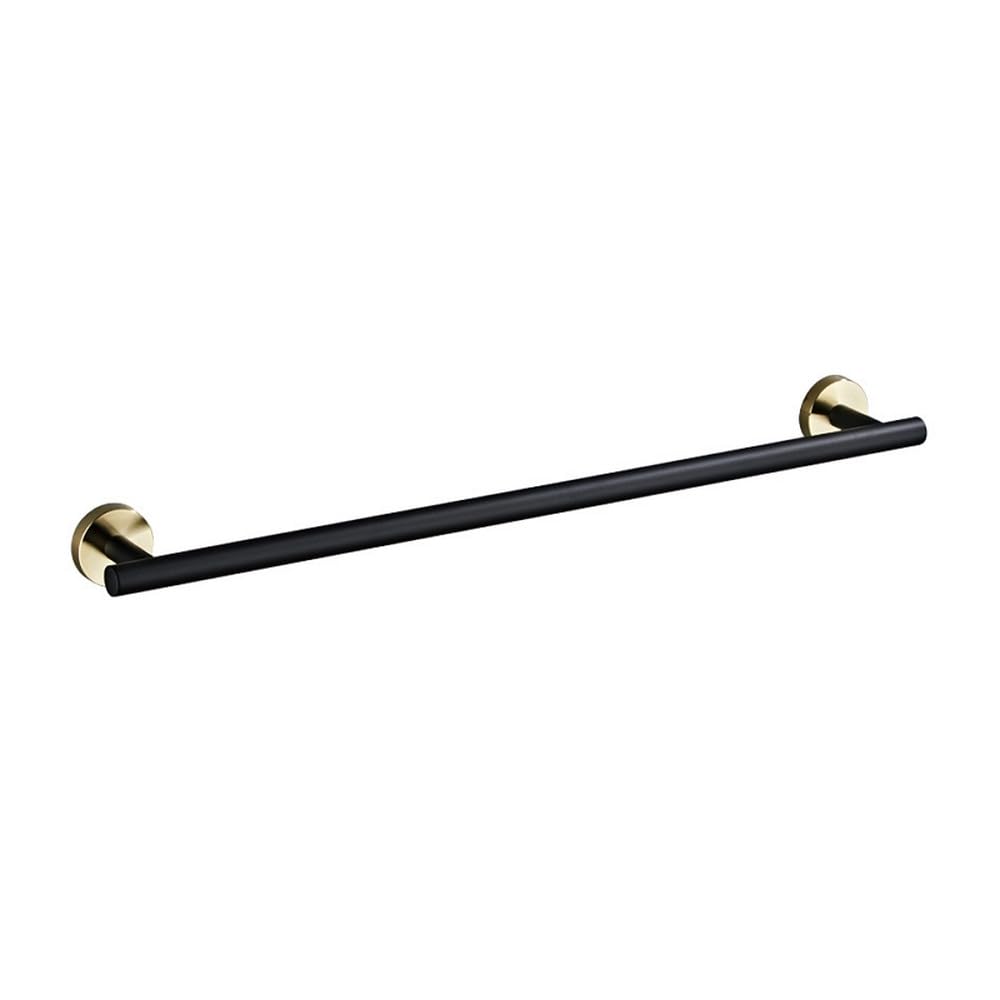 VVW&LIU 30cm/40cm/50cm Stainless Steel Single Towel Bar Wall Mounted Kitchen Towel Rack Shelf Hanger Rustproof Towel Rod Bathroom Har