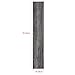 neu.holz Vinylboden Vanola Laminat Selbstklebend rutschfest Antiallergen Bodenbelag PVC-Platten 3,92 m² Night Oak