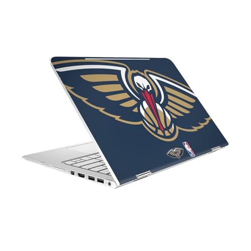Autocollant vinyle New Orleans Pelicans pour masquer rayures HP Spectre X360
