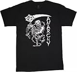 Photo Gallery anarchy grim reaper t-shirt mens graphic tee biker gear clothing Photo Gallery anarchy grim reaper t-shirt mens graphic tee biker gear clothing