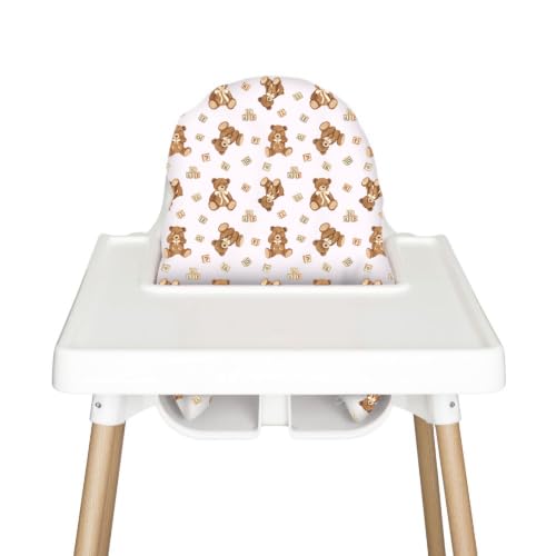 Image of Nibble and Rest Highchair Cushion Cover for Inflatable Cushion, Compatible for IKEA Antilop Highchair, High Chair Accessories Stain-Proof and Wipeable Cushion Cover (Cushion NOT Included)