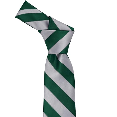 Image of tiemart Men's Striped Tie Standard Length