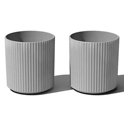 Image of Veradek Demi Series Planter - Large Round Outdoor Planter