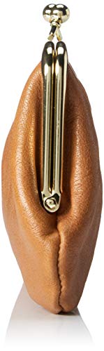 Image of Tochigi leather Gamaguchi wallet (horizontal), Camel, One Size