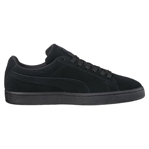PUMA Puma Unisex Suede Classic Low Top Trainers, Black Dark Shadow, 8.5 AU