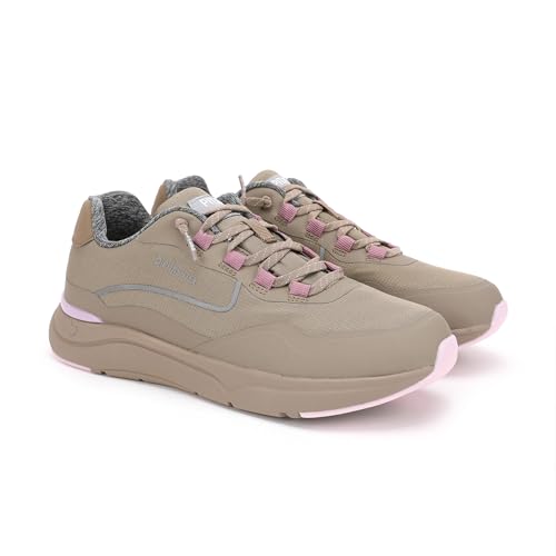 PITAS | LENK Woman | Zapatillas de Mujer Casual | Náuticos para el Invierno | Mocasines | Zapatilla de Vestir | Zapatos sin Cordones | Deportivas Casual | Calzado Walkinpitas | Beige 41