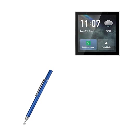 BoxWave Stylus Pen Compatible with Arealer Smart Home Control Panel 4 in - FineTouch Capacitive Stylus, Super Precise Stylus Pen - Lunar Blue