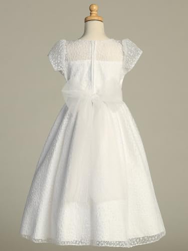 Made in USA - 1st Communion Dress - White First Communion Dress for Girls - Vestidos de Primera Comunión Niña2