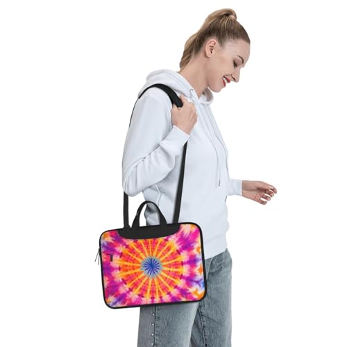 Bolsa para portátil impermeable Tie Dye India 15.6 pulg. miniatura 3
