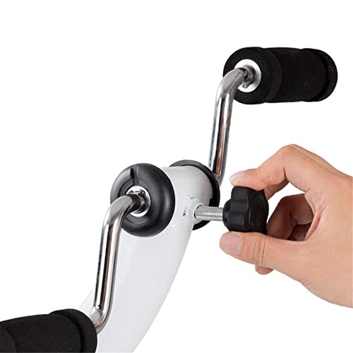 Image of Electric Pedal Exerciser for Seniors, Disabled and Stroke Survivor - for Arm /Leg Exercise Mini Cycling Trainer Stationary Exercise Leg Pedal