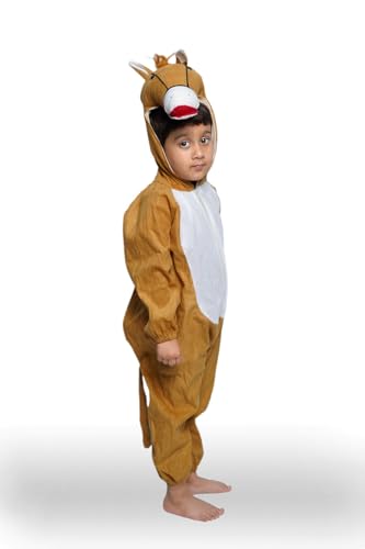 Image of BookMyCostume Horse Animal Ghoda Kids Fancy Dress Costume 4-5 years