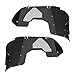 Hooke Road JT JL Front Inner Fender Liners Aluminum for 2018-2025 Jeep Wrangler JL 2 or 4 Doors & Gladiator JT (Exclude Rubicon 3.6L Engine Edition), 2 PCS Wheel Well Liner