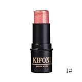 Onkessy Blush Stick Blusher Rouge Cream Smooth Blush Long Lasting Cheek Color Balm Face Contour Cosmetic Makeup