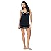 Amazon Essentials Damen Pyjama-Set aus Modal-Mischgewebe, Camisole mit Shorts, Schwarz, Größe M