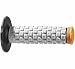 Pro Taper Pillow Top MX Grips - Black/Grey/Orange