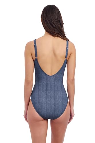 Profile by Gottex Women's Jeans Print One Piece Bathing Suit2