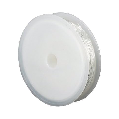 (0.0 inch (0.8 mm) elastic thread - 10 m white Cover
