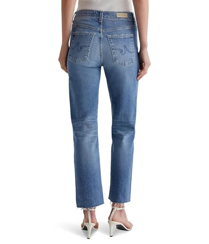 AG Womens Brinley Mid Rise Straight Crop2