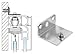 CRL CRL3957 50/51 Series Top Track Large Support Bracket
