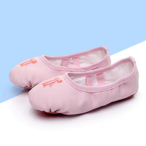 Artibetter Sapatos de balé com sola macia, sapatilha de balé para dança e prática de dança sapatos e