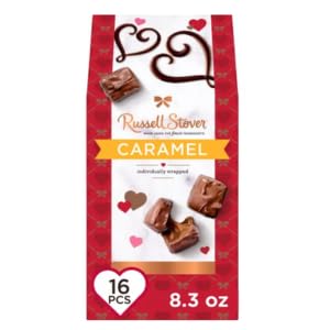 Russell Stover Caramel in Milk Chocolate, Individually Wrapped 8.3 oz
