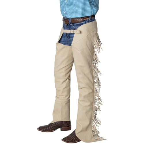 Tough 1 Synthetic Suede Western Show Chaps Large S