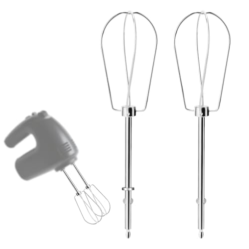 Lyreh 2uds Accesorios para Batidora de Mano Compatibles con BLACK & DECKER, Repuestos Batidora Mano Universal de Acero Inoxidable para Accesorio Herramientas Cocina y Repostería