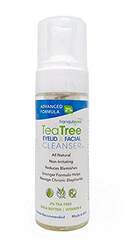 tea tree oil eyelid cleanser
