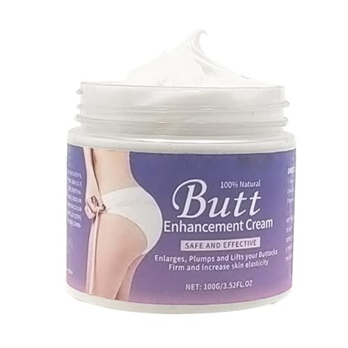 Crema de mejora del tope, loción de agrandamiento de la cadera, crema de elevación de botín, fórmula de piel nutritiva, resultados de aplicaciones específicas, tubo de 100 g, uso de masaje de mama del