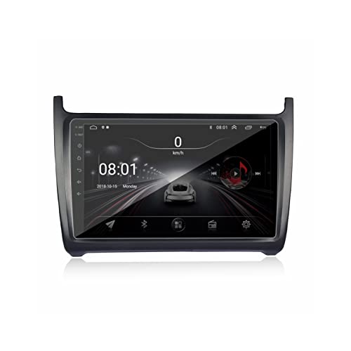 Image of AUTO SNAP 9 Inches 22cm Touch Screen Android 12 Gorilla Glass IPS Display Car Stereo with 2GB RAM /16 GB ROM GPS /Wi-Fi /Navigation /Steering Wheel Controls Mirror Link Compatible for Skoda-Rapid