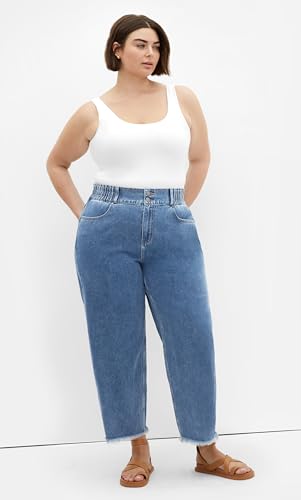 City Chic Women's Plus Size Jean - Stretch Waist2