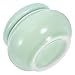 Luxshiny Mini Ceramic Cream Jar Round: 1pc Cosmetic Storage Jars With Lids Vintage Cosmetics Jar Rouge Jar Travel Size Airtight Lotion Container For Home Travel Makeup Bag 4.6 * 3.5cm (Emerald green)
