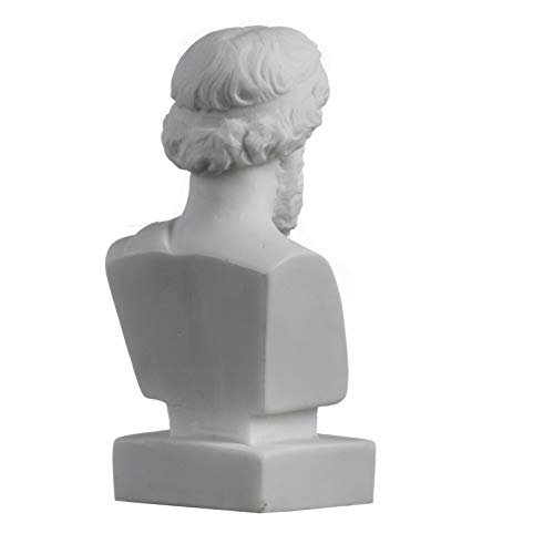 Estatua Plato Busto Filosofía Alabastro Hecho a Mano miniatura 5