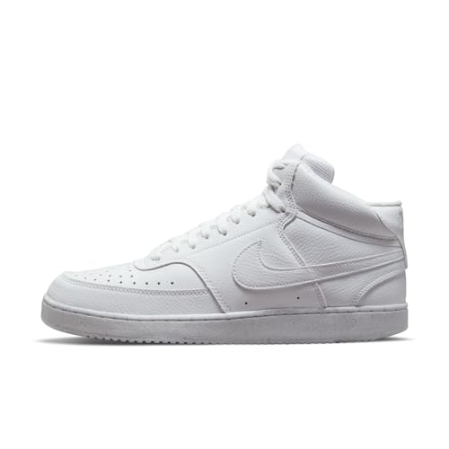 Nike Mens Court Vision Mid Next Nature White/White/White 8.5 Medium