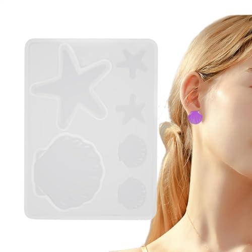 Moldes de silicona para resina epoxi, moldes de silicona para colgantes de resina epoxi, moldes de silicona para hacer joyas, moldes de silicona para aretes, collares, bolsas