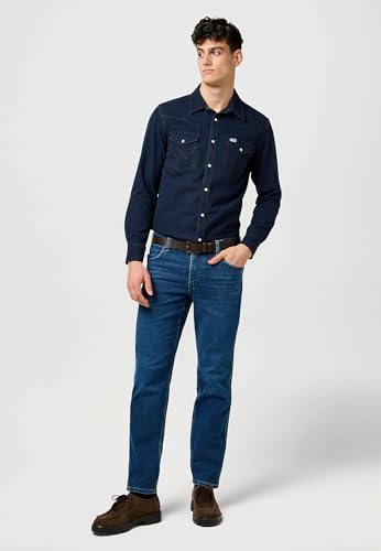 WRANGLER - Jeans Herren - Regular Straight Fit - Greensboro - Coastal Scout – Ansicht 3