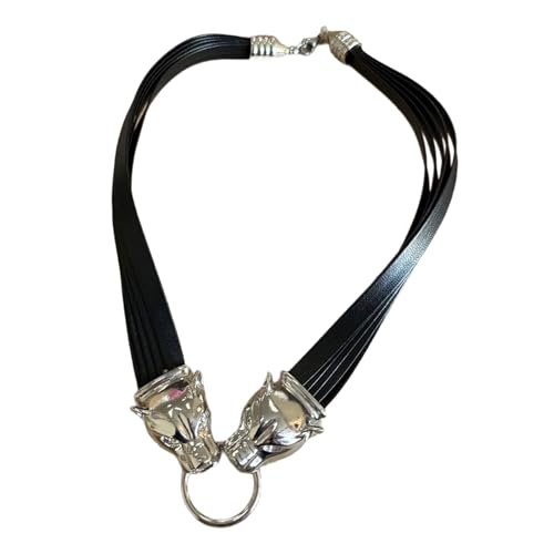 Collier roi en or chaine panthere anti ternissement pour peau sensible