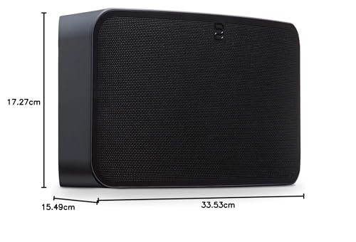 Bluesound - Altavoz multihabitación (HiFi Pulse Mini 2i, Color Negro