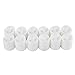 Produktbild Everpert Warmweiß Irregular LED flackernden Tee Glühbirne flammenlose Gefälschte Kerze für Festival Hochzeit Feier, 12pcs, mit Knopfzelle
